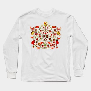 ukrainian florar image Long Sleeve T-Shirt